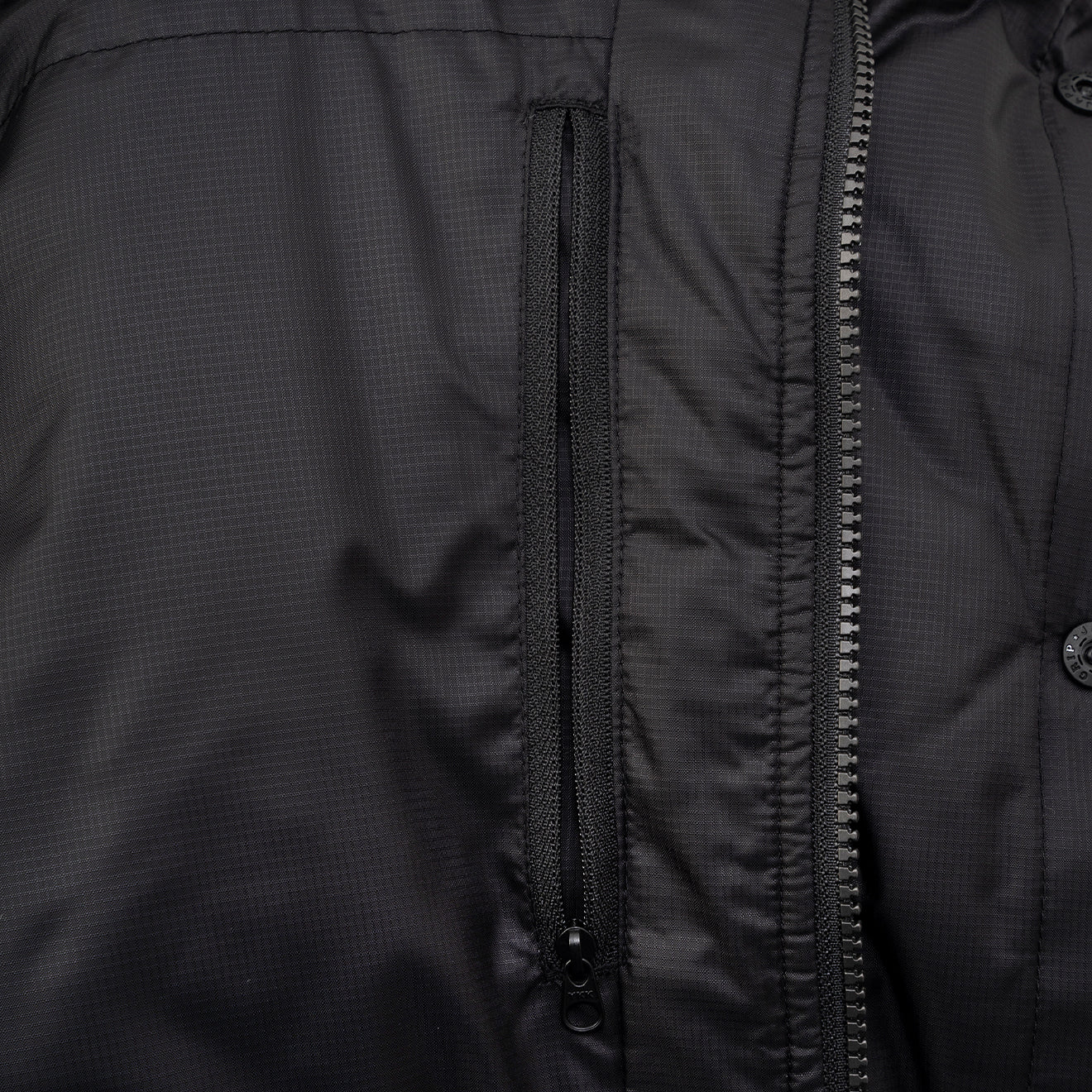 And Wander x Maison Kitsune Insulation Jacket Black - The Sporting Lodge