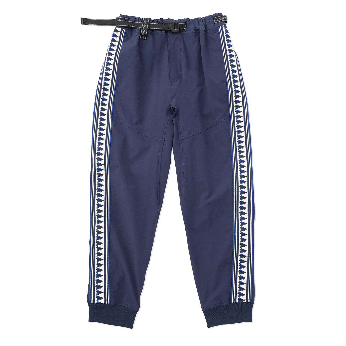 And Wander x Maison Kitsune Trak Sarouel Pants Navy - The Sporting Lodge