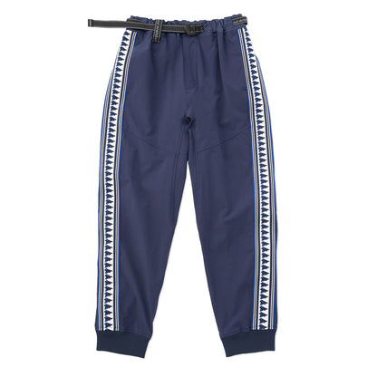 And Wander x Maison Kitsune Trak Sarouel Pants Navy - The Sporting Lodge