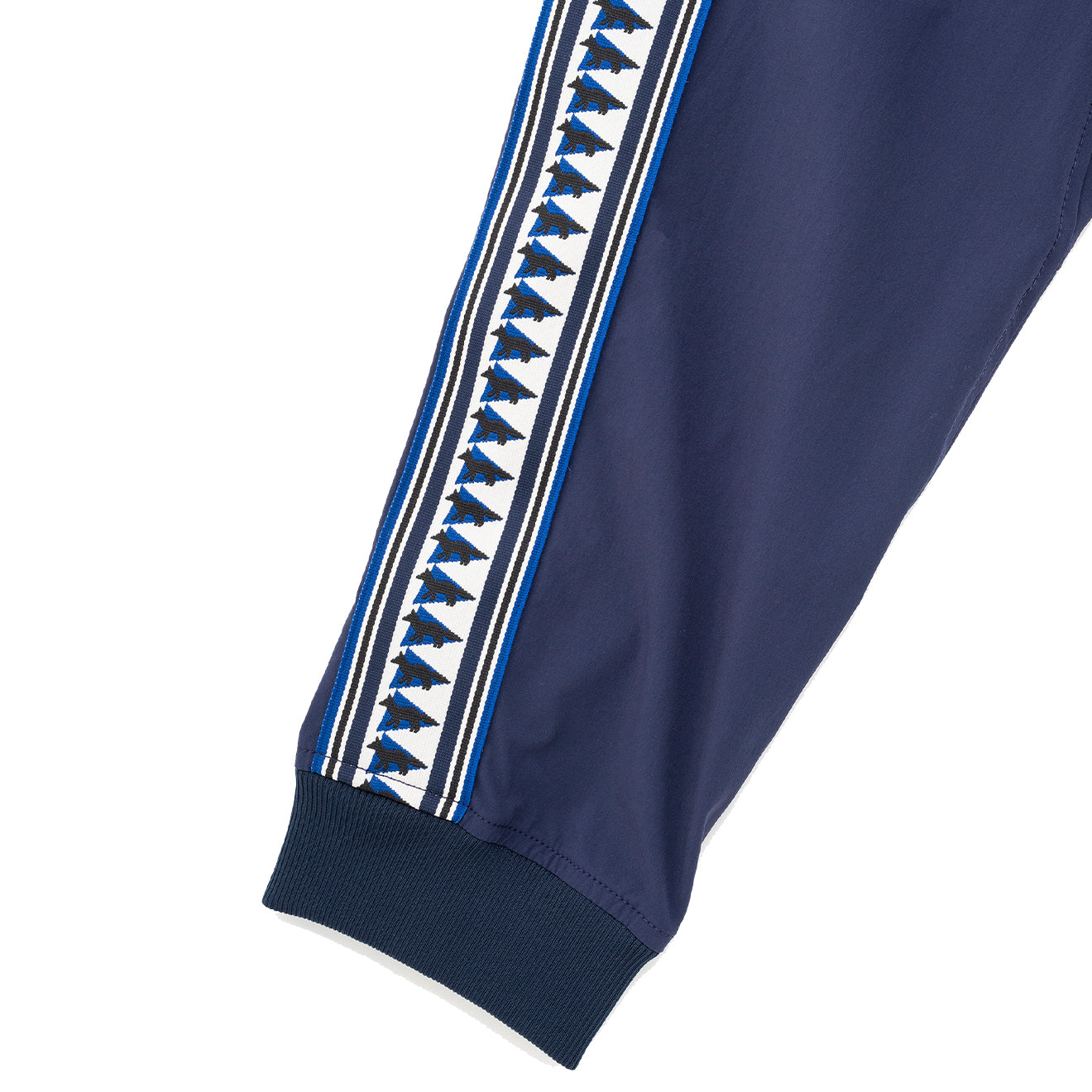 And Wander x Maison Kitsune Trak Sarouel Pants Navy - The Sporting Lodge