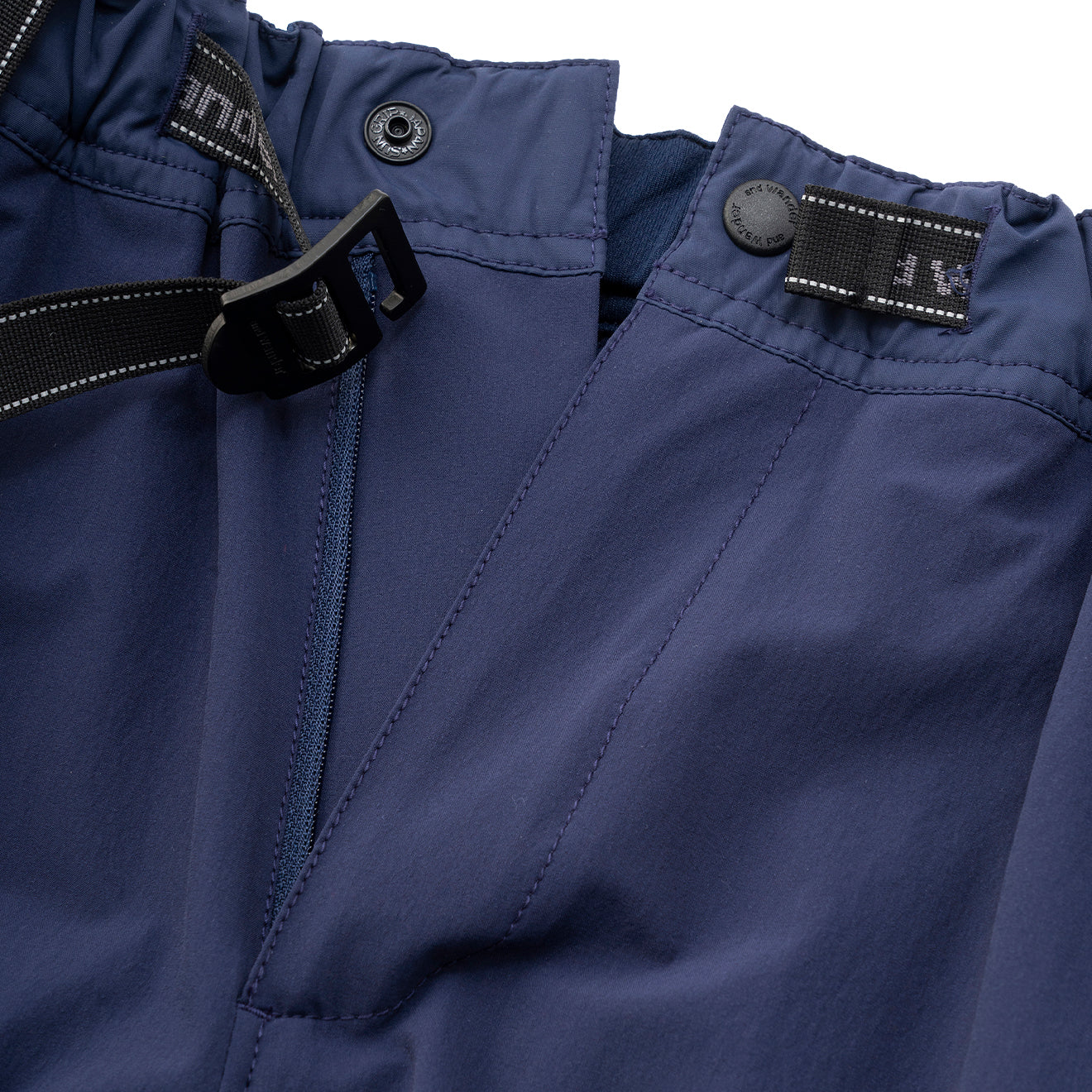 And Wander x Maison Kitsune Trak Sarouel Pants Navy - The Sporting Lodge