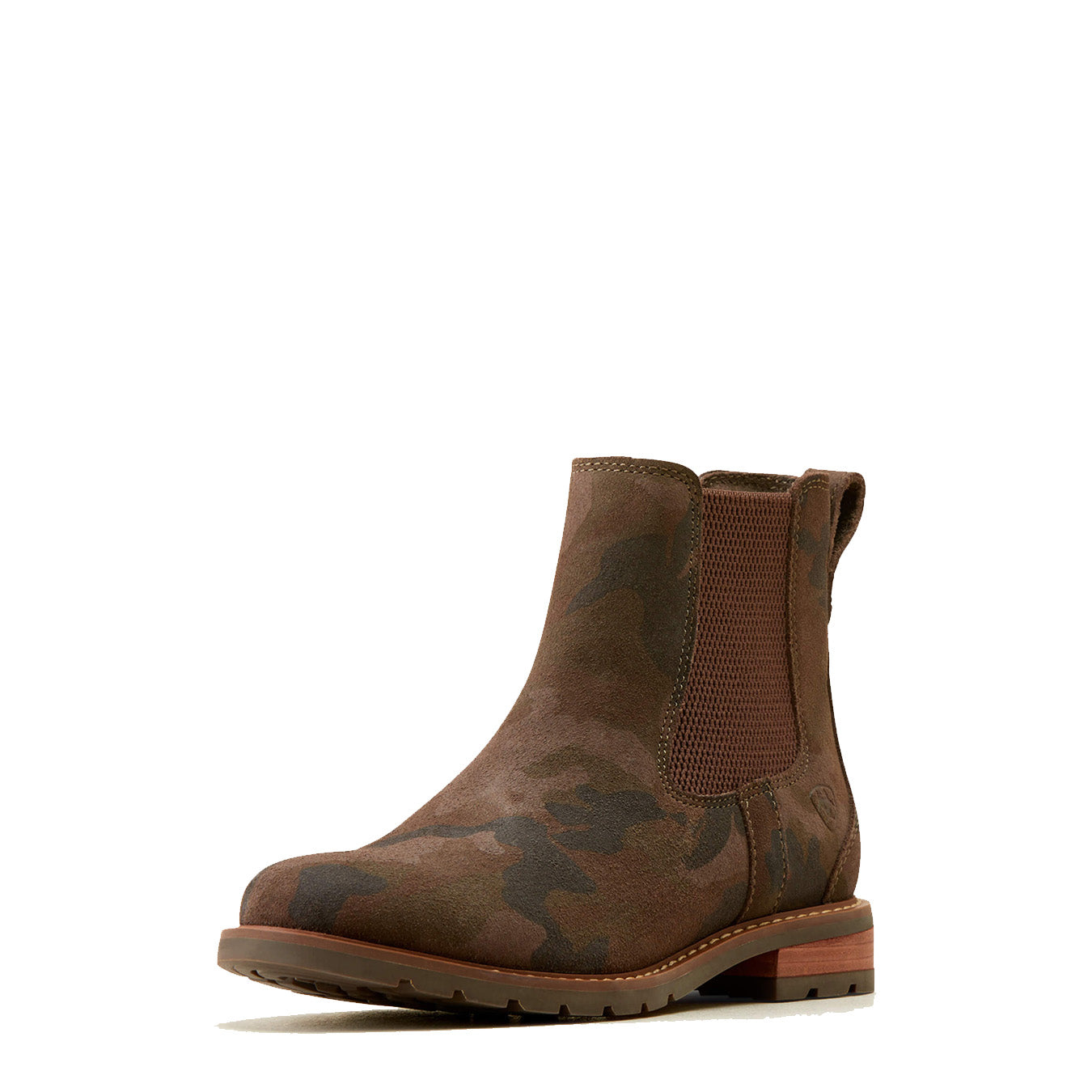 Ariat Womens Wexford Chelsea Boot Camo Suede - The Sporting Lodge