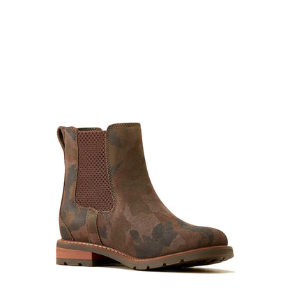 Ariat Womens Wexford Chelsea Boot Camo Suede - The Sporting Lodge