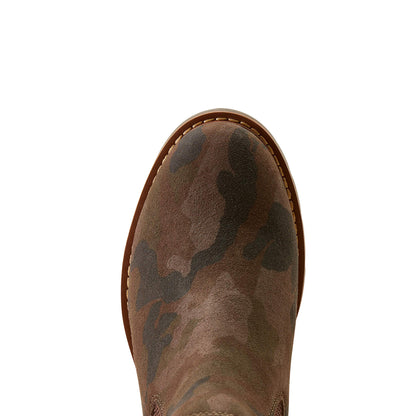 Ariat Womens Wexford Chelsea Boot Camo Suede - The Sporting Lodge