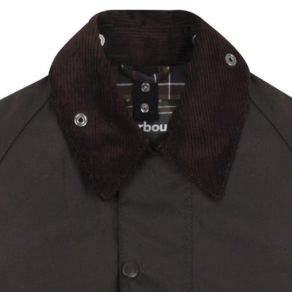 Barbour Classic Beaufort Wax Jacket Olive - The Sporting Lodge