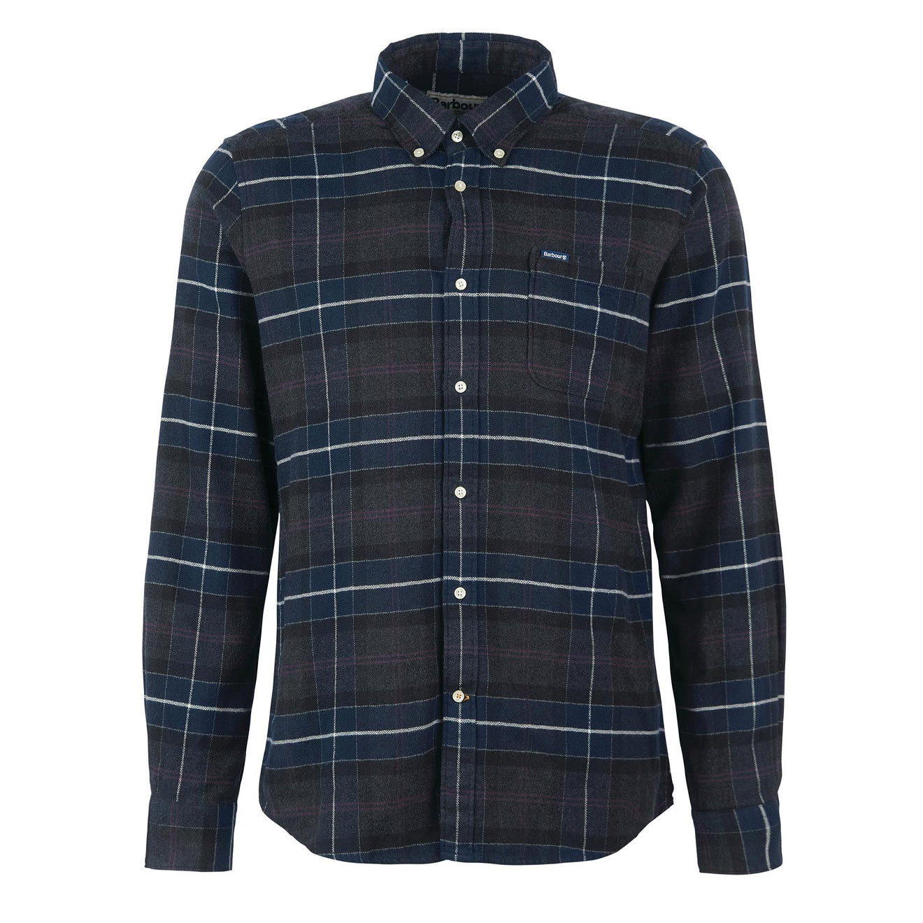 Barbour Kyeloch Tailored Shirt Black - The Sporting Lodge