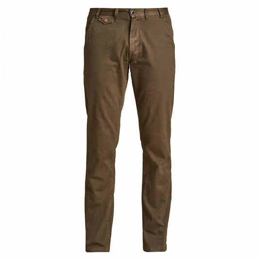 Barbour Neuston Twill Trousers Stone - The Sporting Lodge