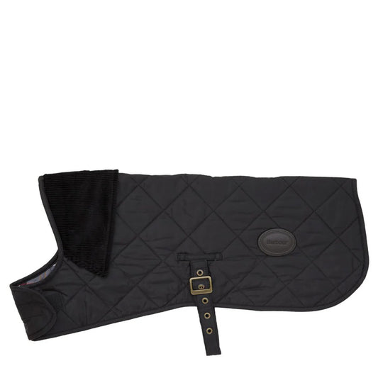 Barbour Quilted Dog Coat Black - The Sporting Lodge