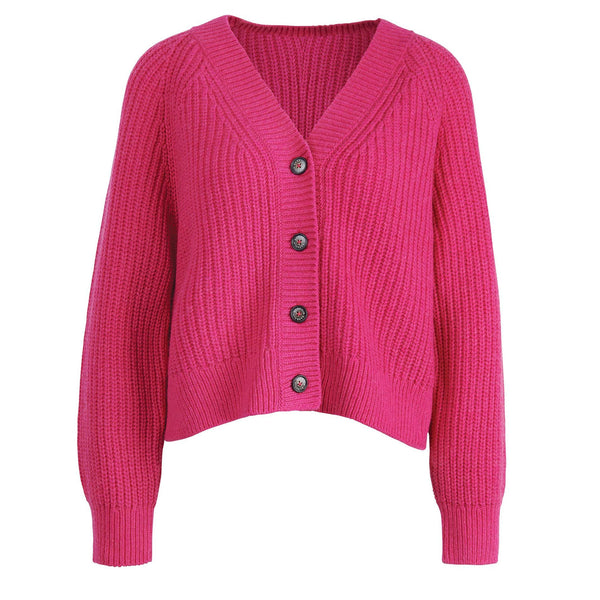 Barbour Womens Bracken Cardigan Pink Dahlia The Sporting Lodge