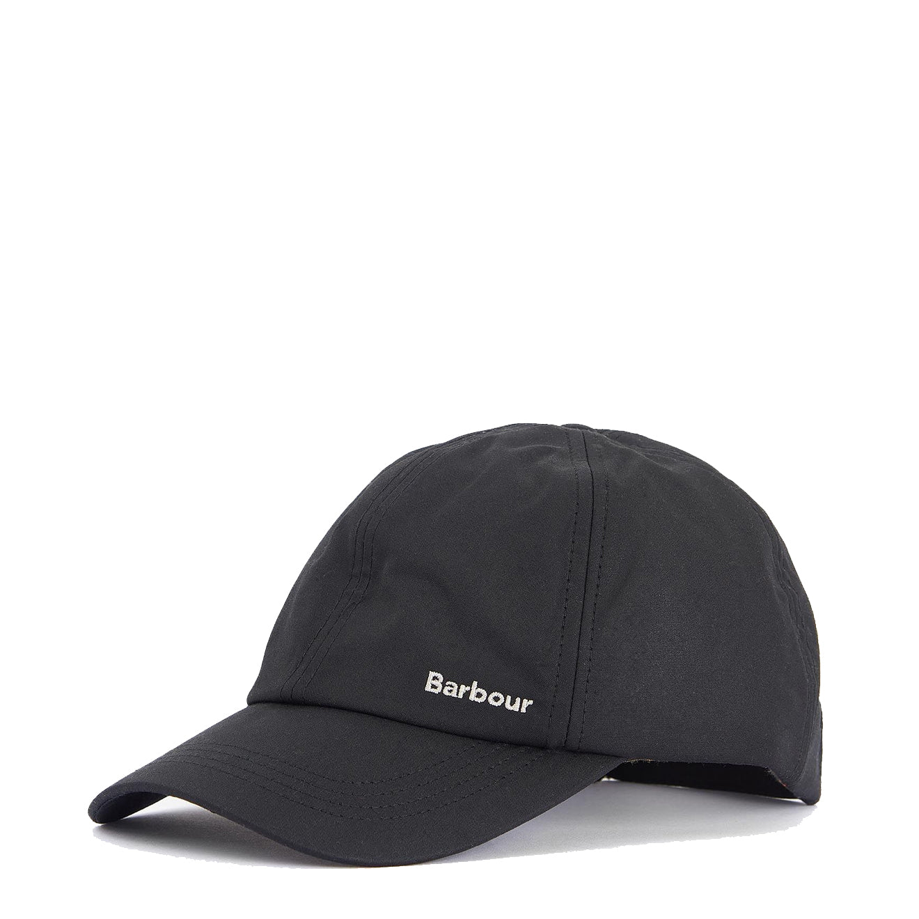 Barbour Belsay Wax Sports Cap Black