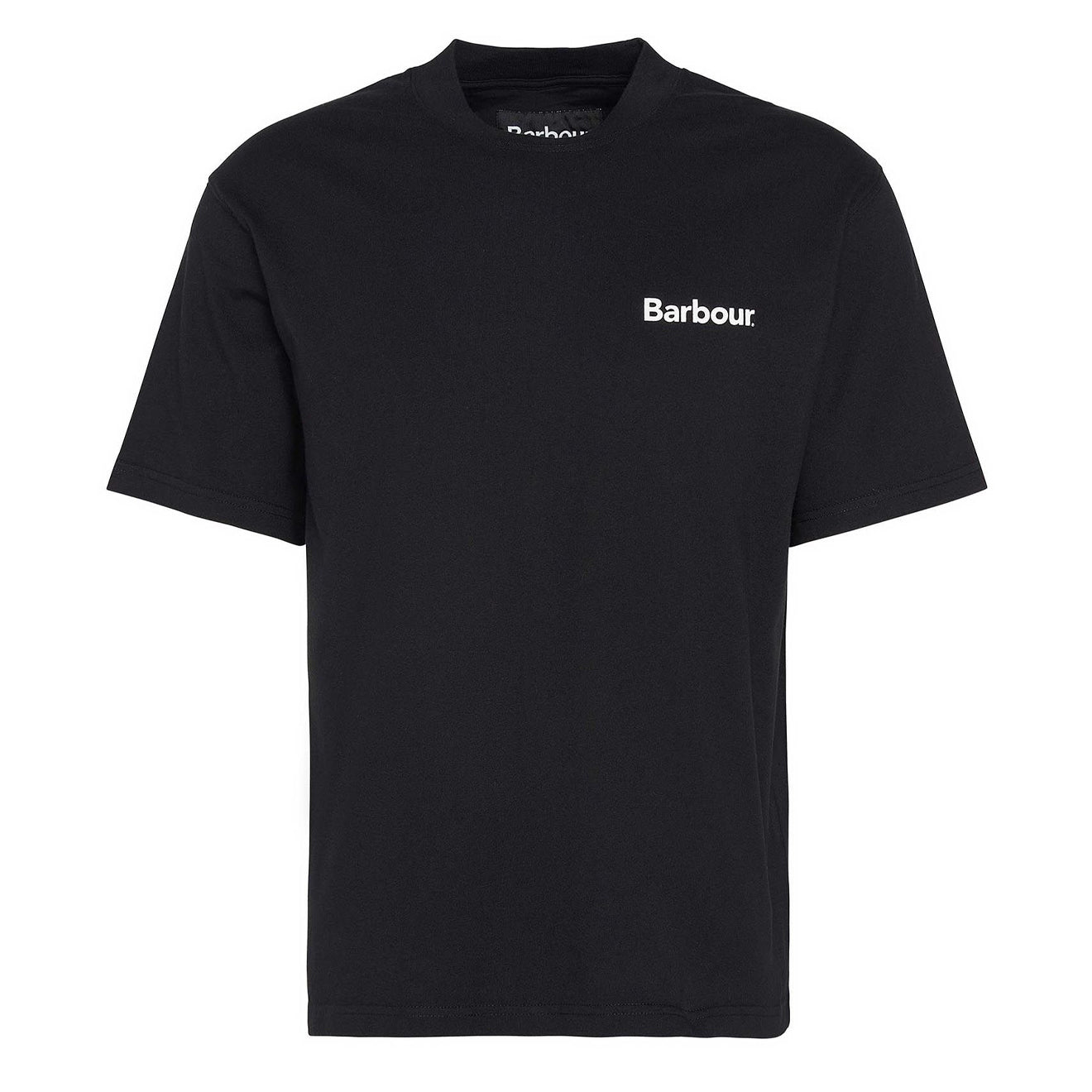 Barbour black t shirt on sale