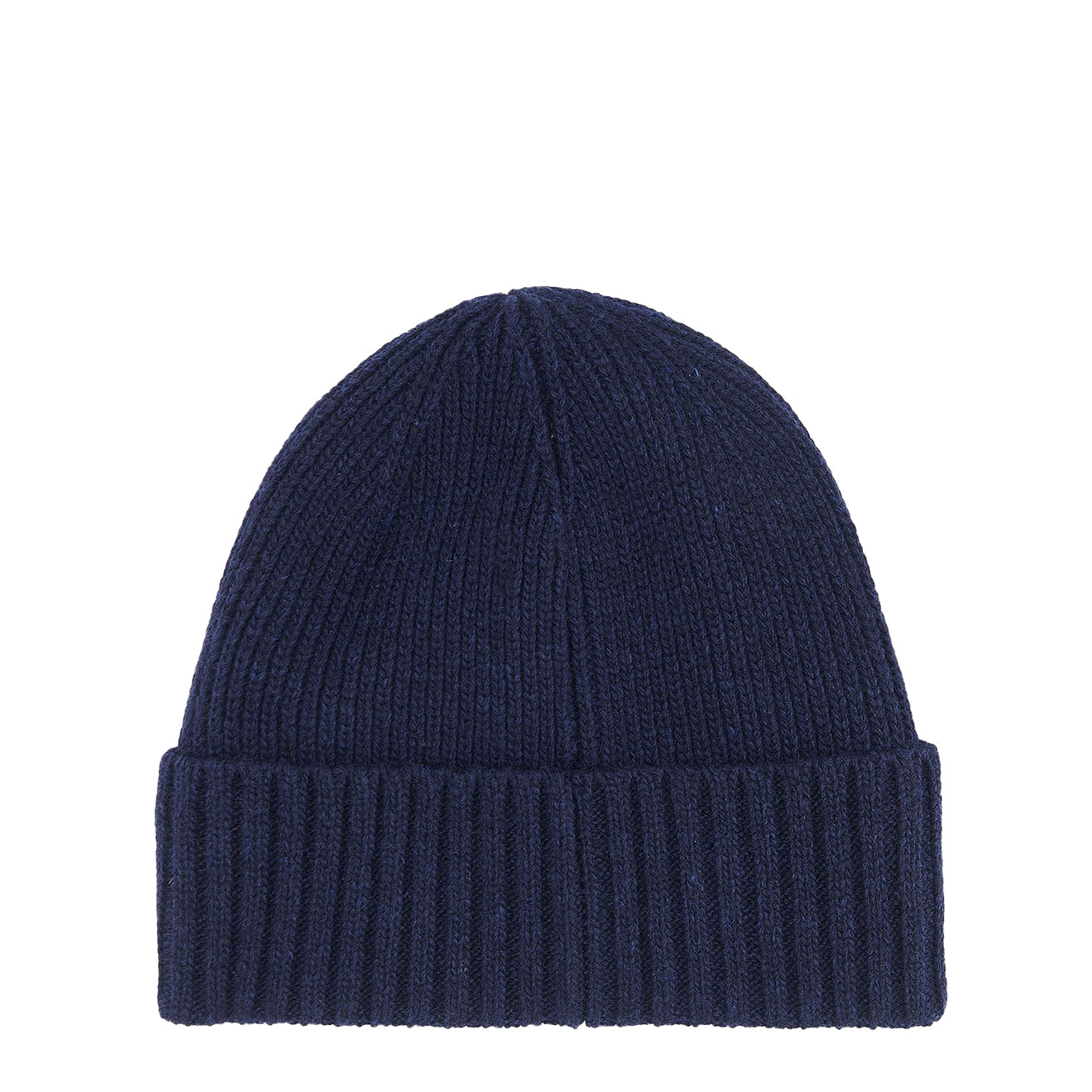 Barbour Carlton Beanie Hat Navy - The Sporting Lodge