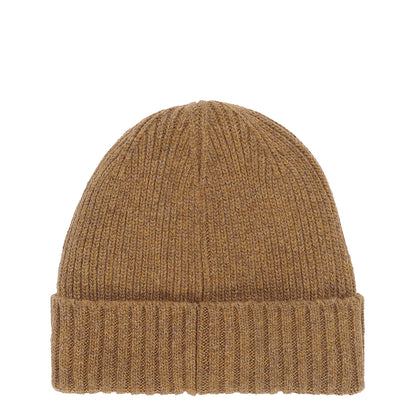 Barbour Carlton Beanie Hat Sandstone - The Sporting Lodge