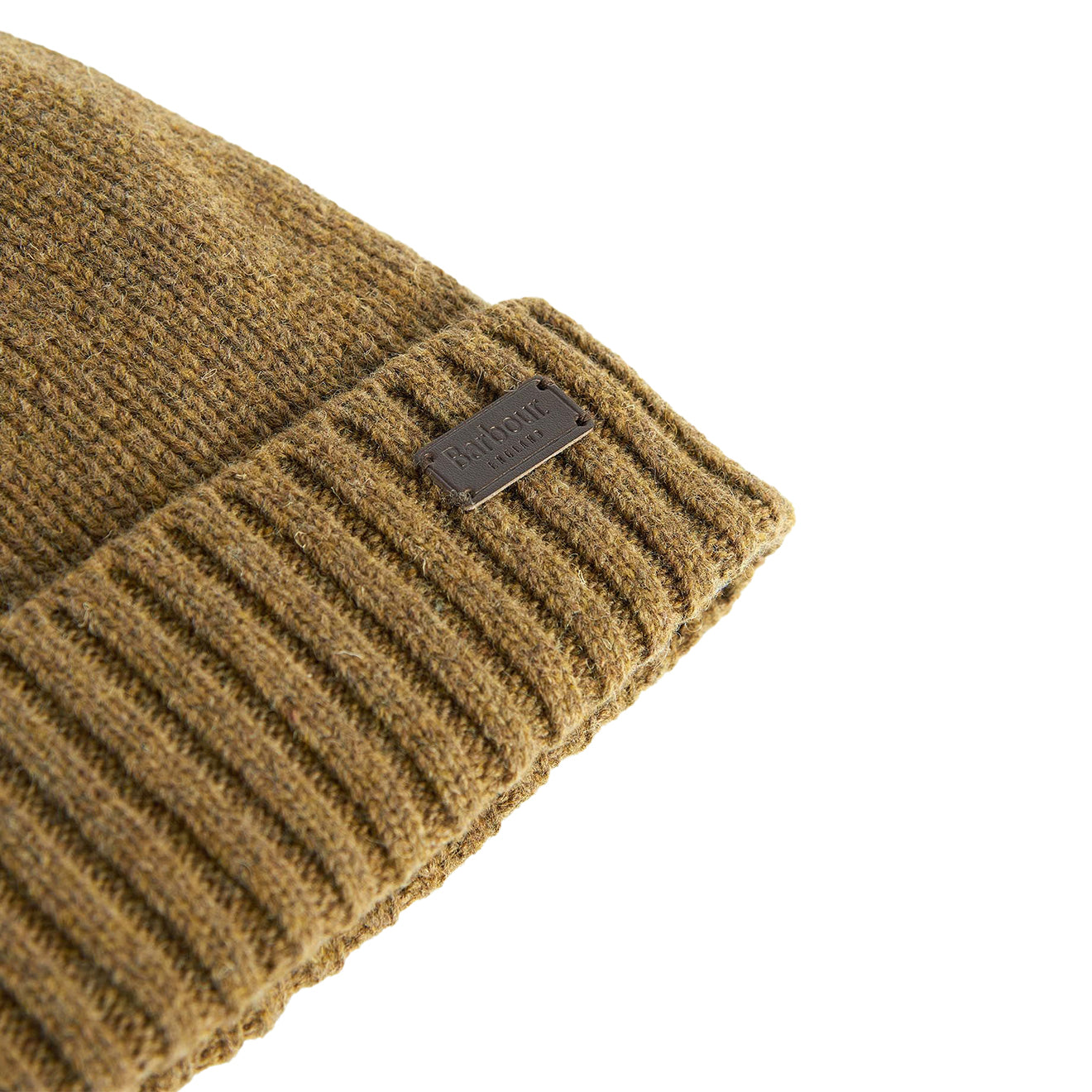 Barbour Carlton Beanie Hat Sandstone - The Sporting Lodge