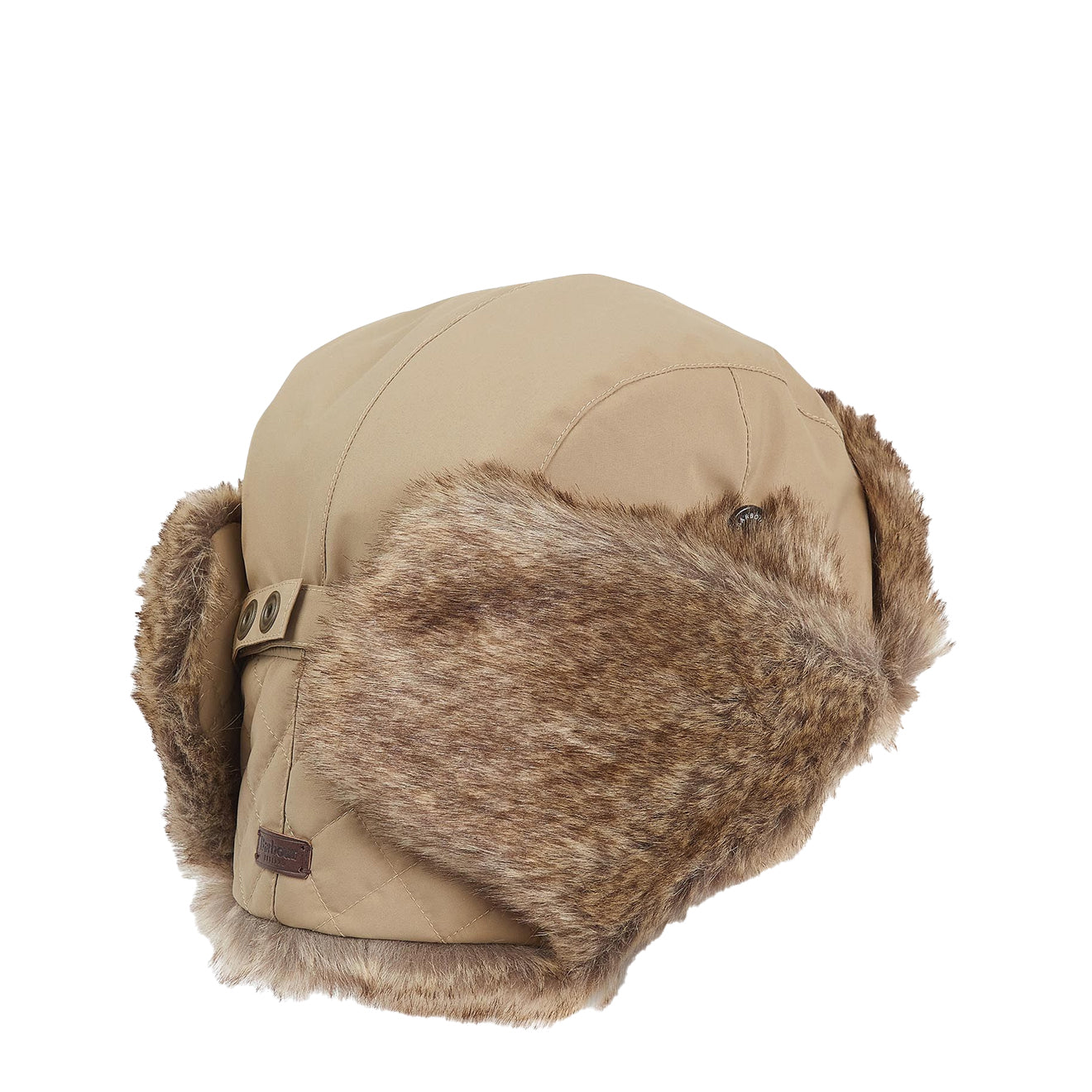 Barbour Cleadon Trapper Hat Military Brown - The Sporting Lodge