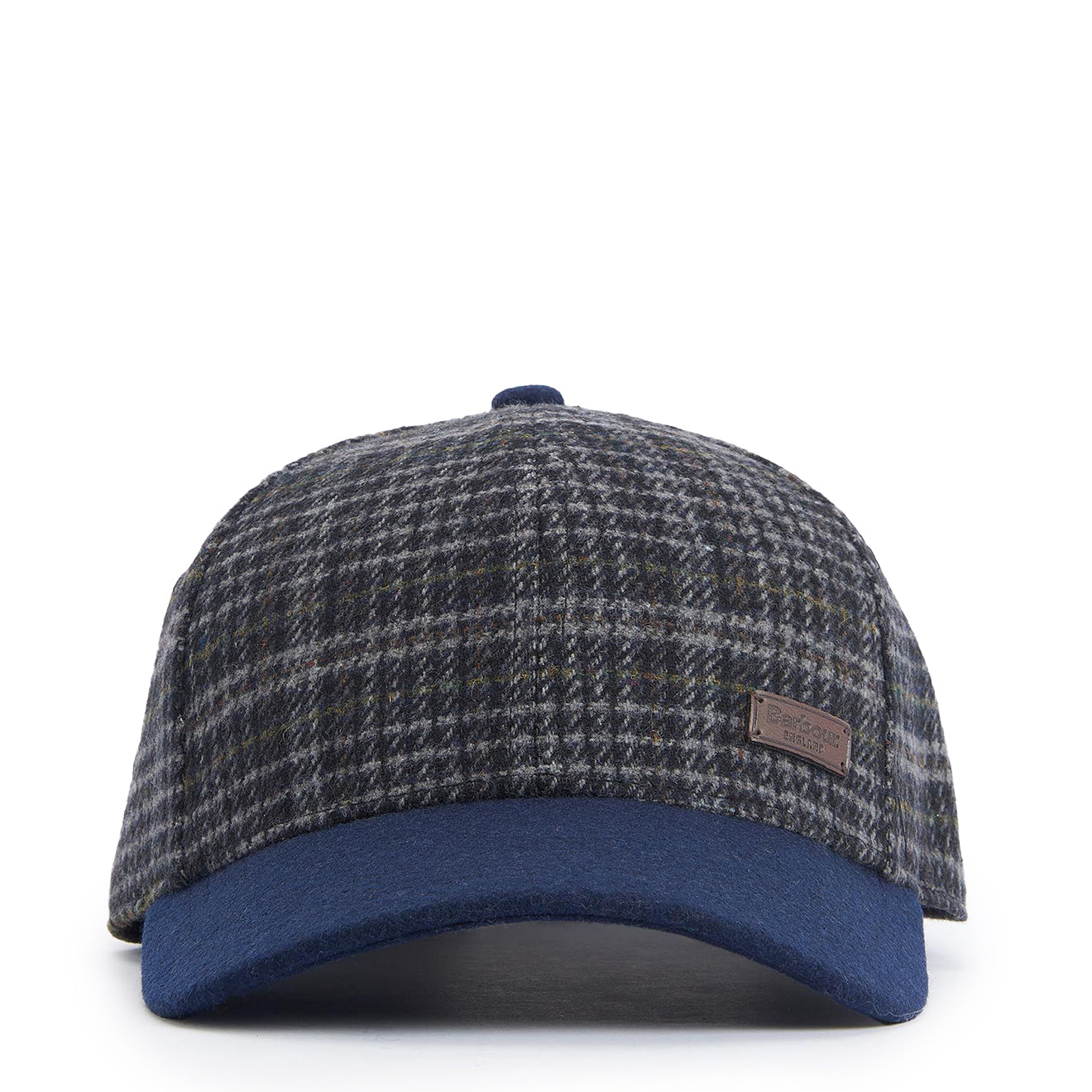 Barbour Clyde Cap Navy/Grey Plaid - The Sporting Lodge