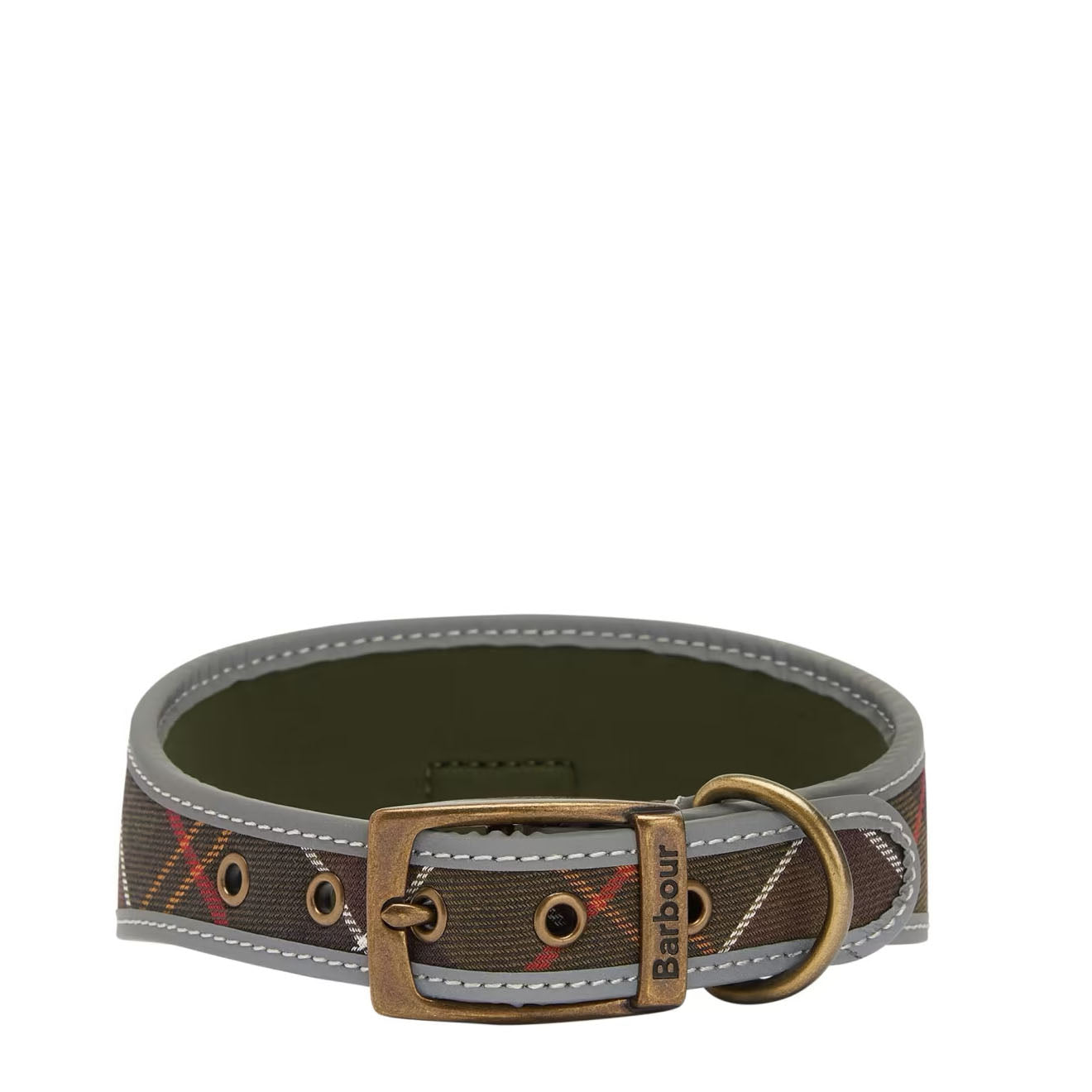 Barbour Comfort Lurcher Dog Collar Classic Tartan - The Sporting Lodge