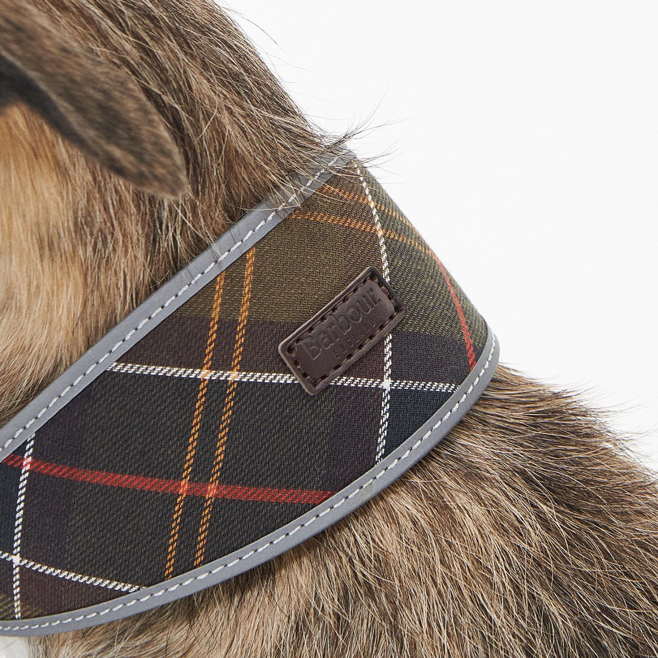 Barbour Comfort Lurcher Dog Collar Classic Tartan - The Sporting Lodge