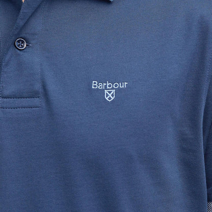 Barbour Cornsay Polo Shirt Dark Denim - The Sporting Lodge