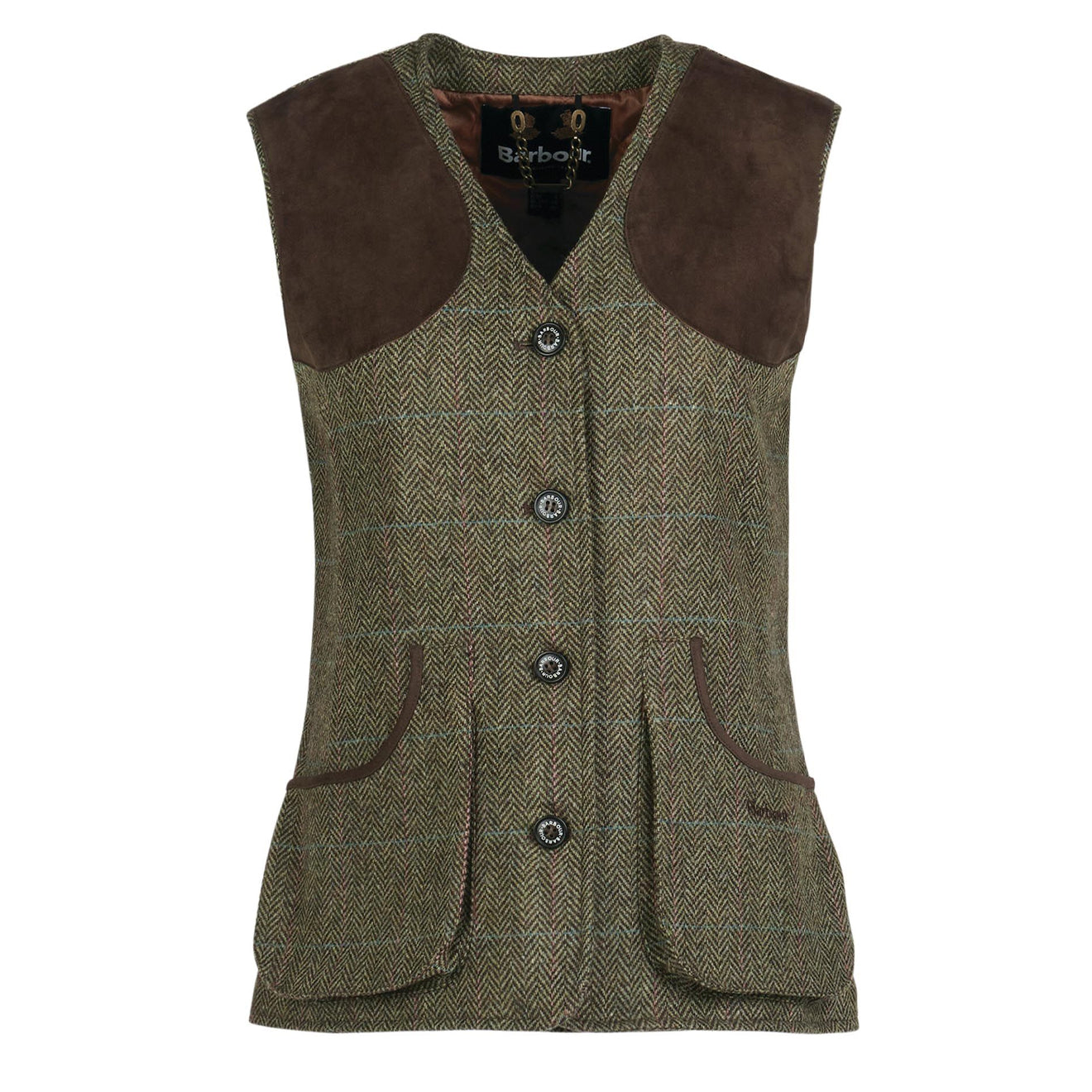 Barbour Womens Fairfield Gilet Gardenia Brown