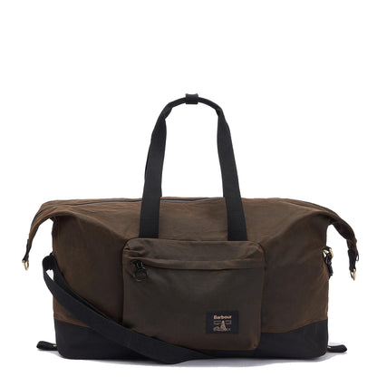 Barbour Field Wax Holdall Olive/Black - The Sporting Lodge