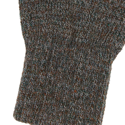 Barbour Fingerless Gloves Green