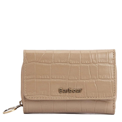 Barbour Leather French Purse Honey