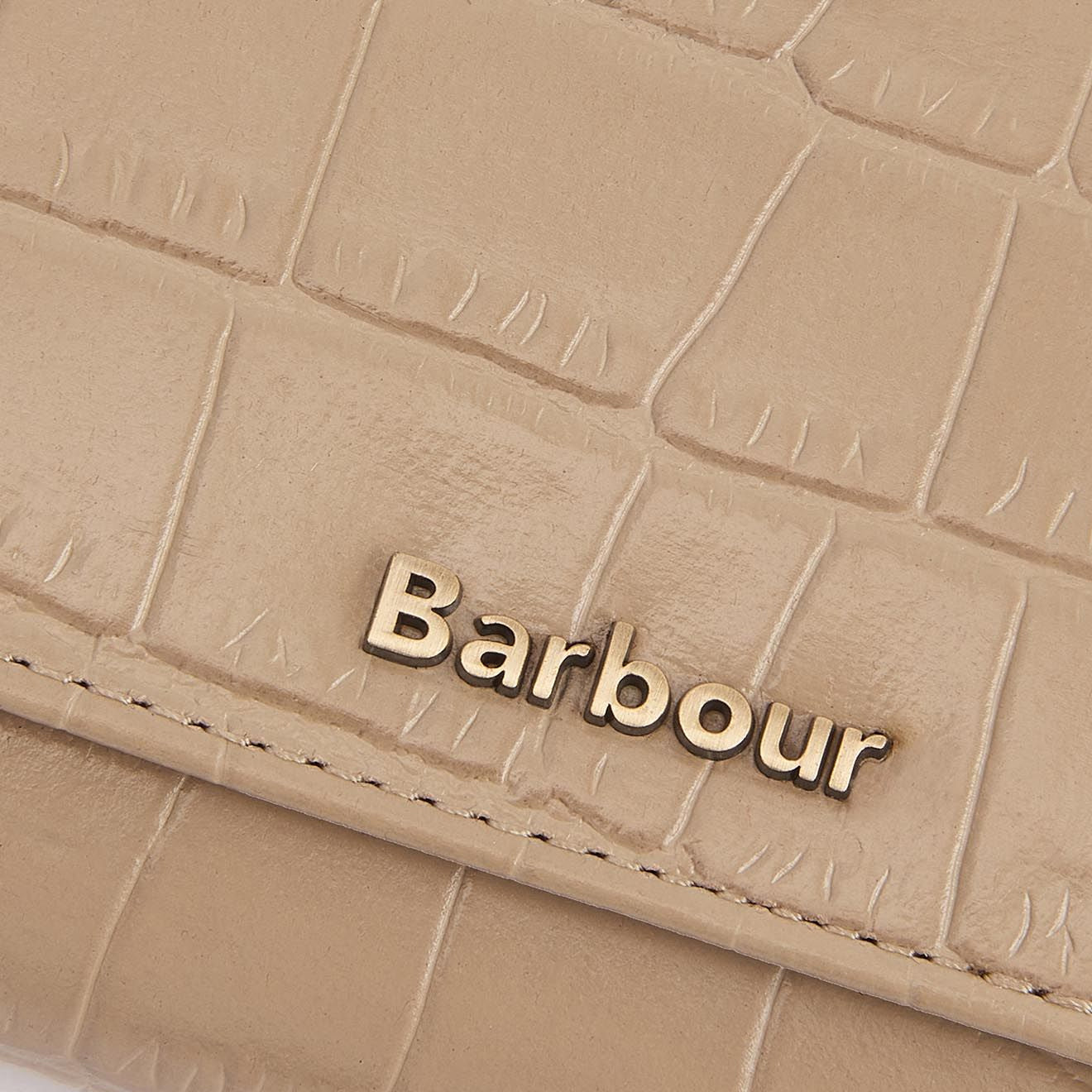 Barbour Leather French Purse Honey