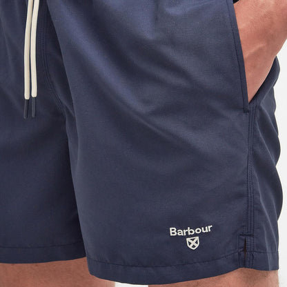 Barbour Logo Swim Shorts Classic Navy - The Sporting Lodge