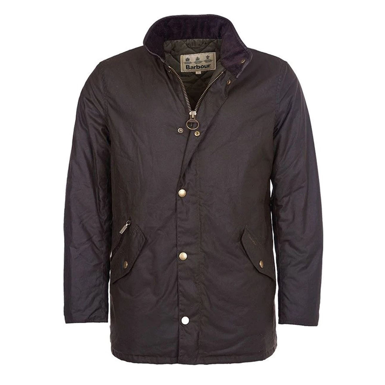 Barbour Prestbury Wax Jacket Rustic The Sporting Lodge