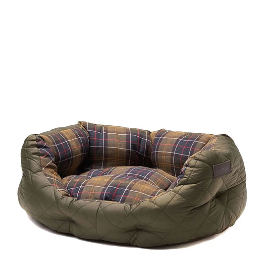 Barbour Quilted Dog Bed 24 Olive