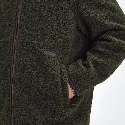 Barbour Rydal Fleece Jacket Olive