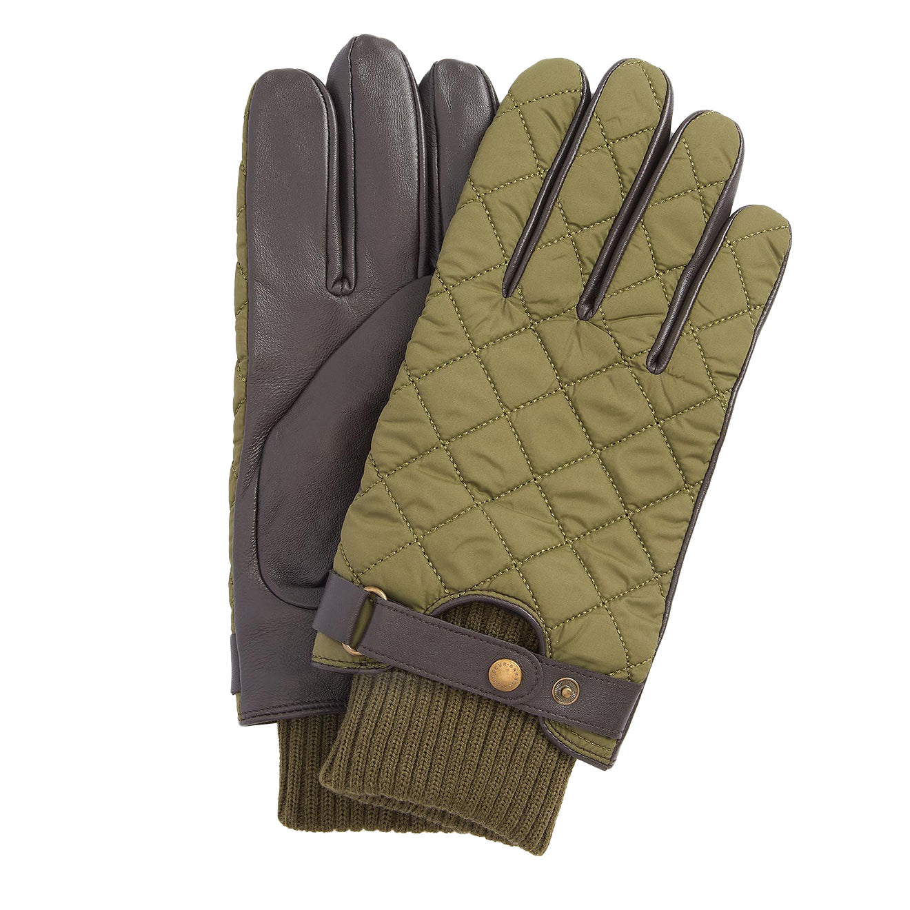 Barbour Singsby Glove Olive/Brown