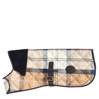 Barbour Tartan Dog Coat Primrose Hessian - The Sporting Lodge