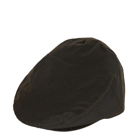 Barbour Wax Flat Cap Olive