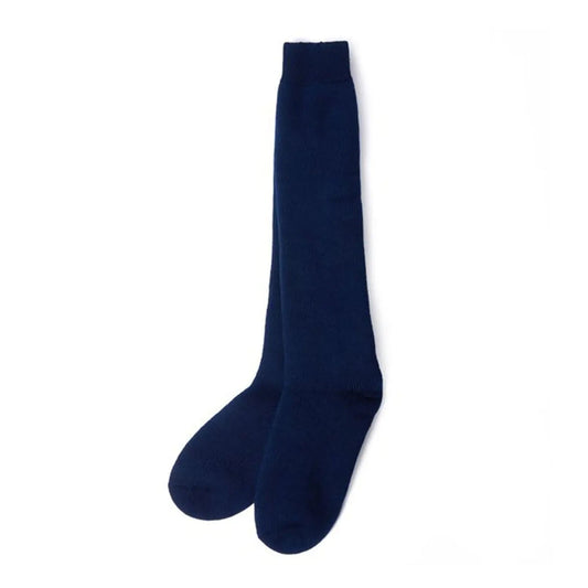 Barbour Wellington Knee Socks Navy