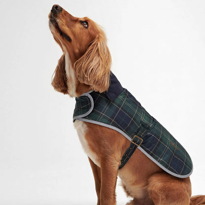 Barbour Wetherham Tartan Dog Coat Green Loch Tartan - The Sporting Lodge