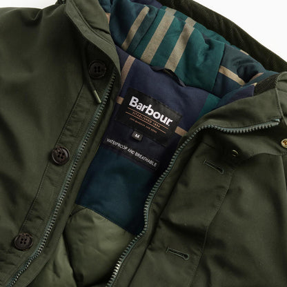 Barbour Winter Beaufort Waterproof Parka Sage - The Sporting Lodge