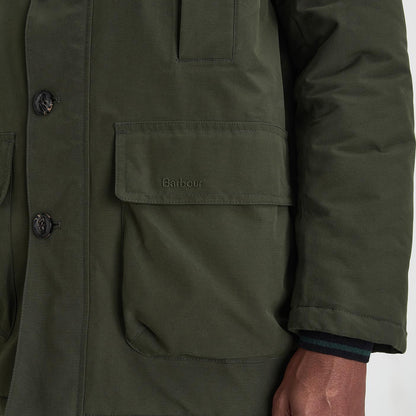 Barbour Winter Beaufort Waterproof Parka Sage - The Sporting Lodge