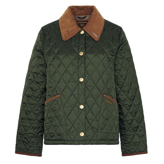 Barbour Womens 30th Anniversary Cropped Liddesdale Olive / Classic