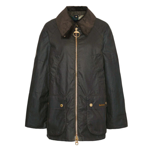 Barbour Womens Allerston Wax Olive / Ancient