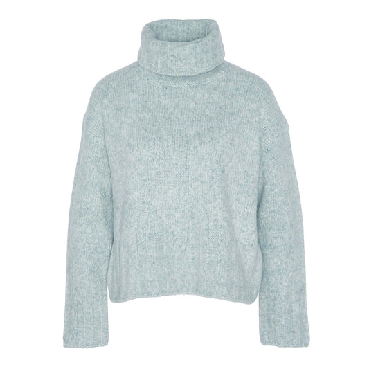 Barbour Womens Anita Knitted Jumper Soft Mint - The Sporting Lodge