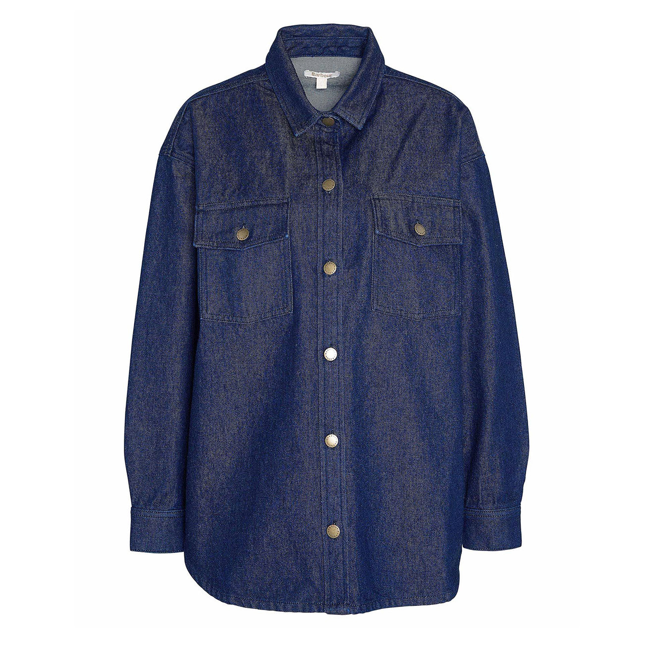 Barbour Womens Cassie Shirt Dark Indigo Wash - The Sporting Lodge