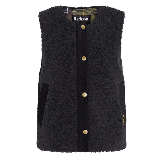 Barbour Womens Dulsie Liner Black / Classic - The Sporting Lodge