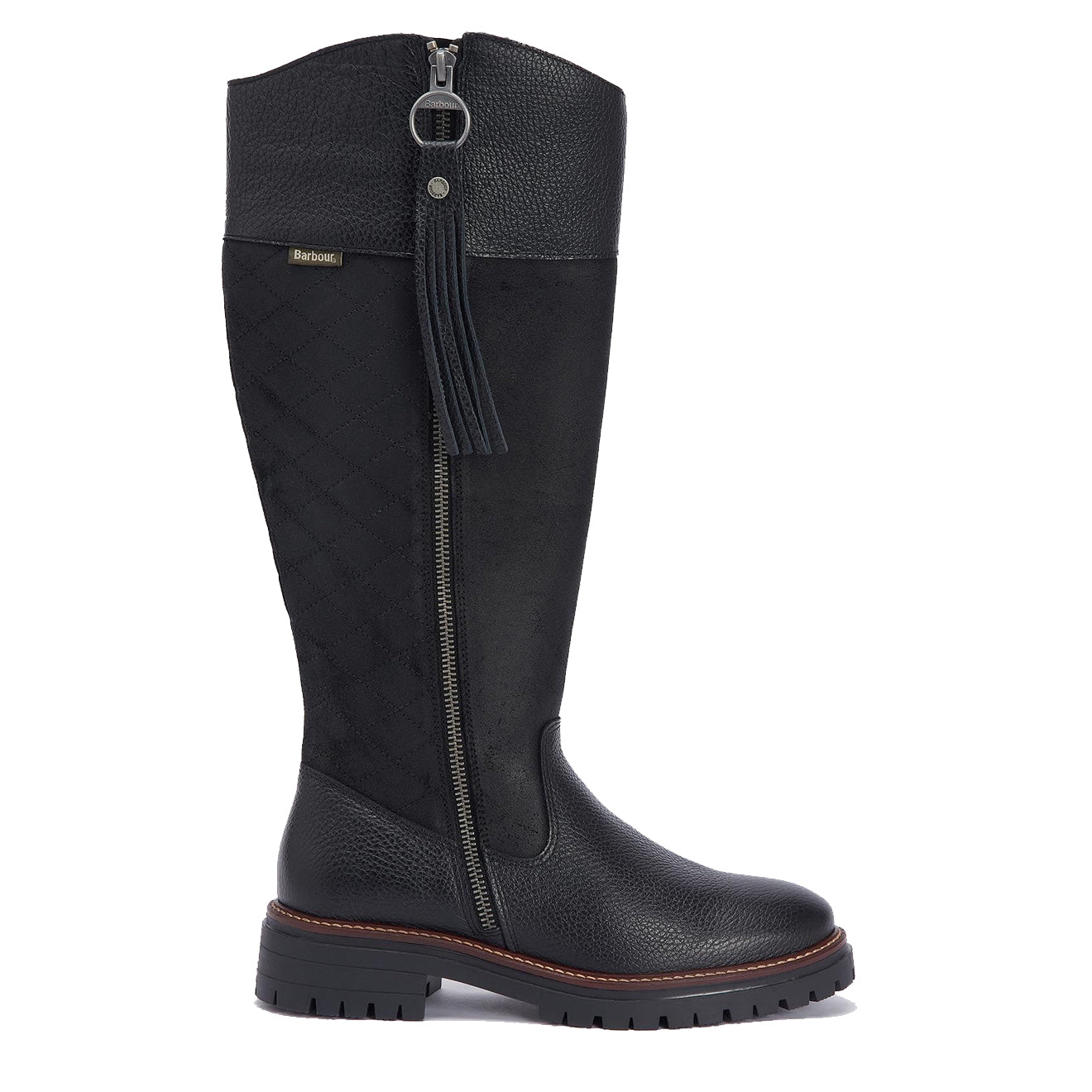 Barbour Womens Ingrid Tall Boot Black