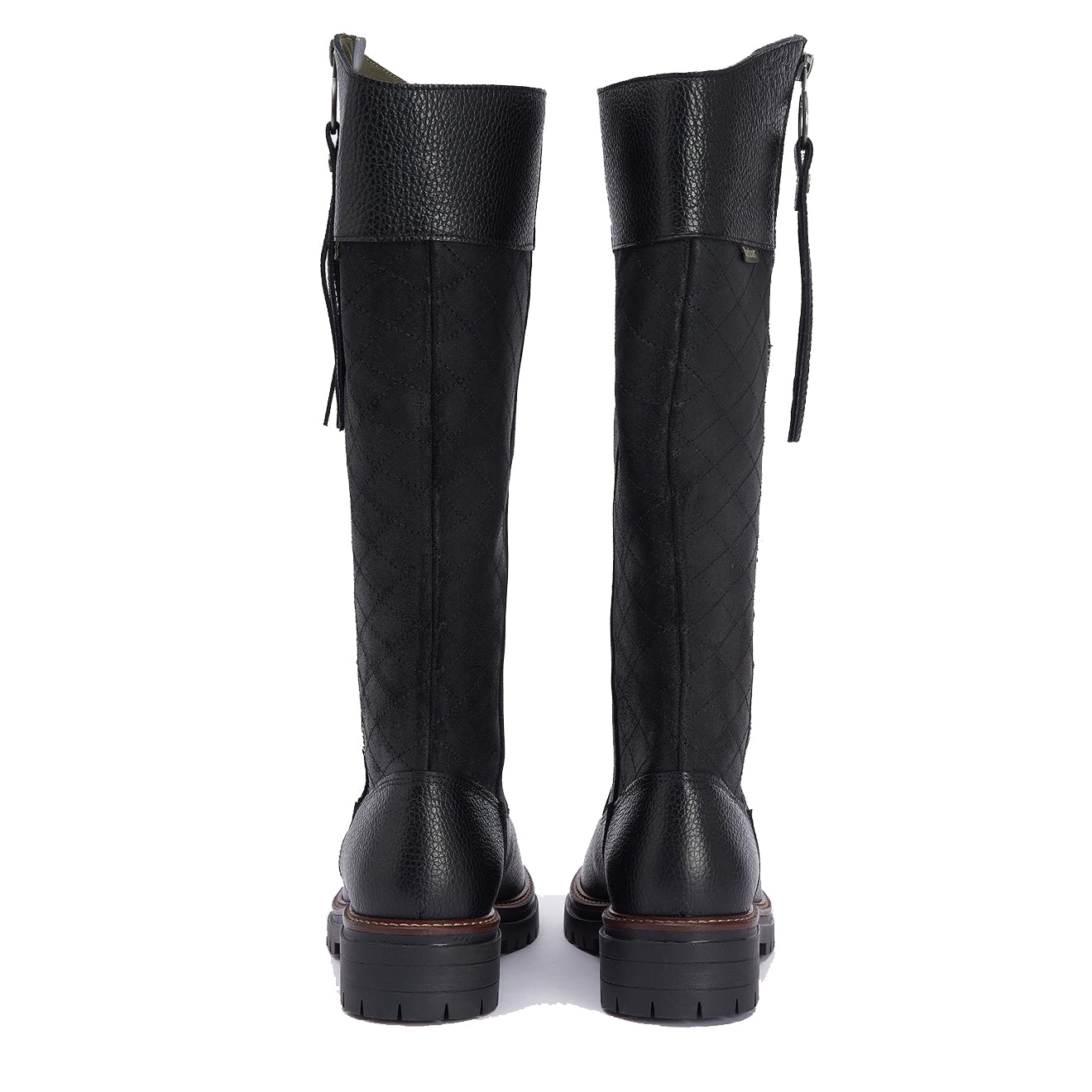 Barbour Womens Ingrid Tall Boot Black