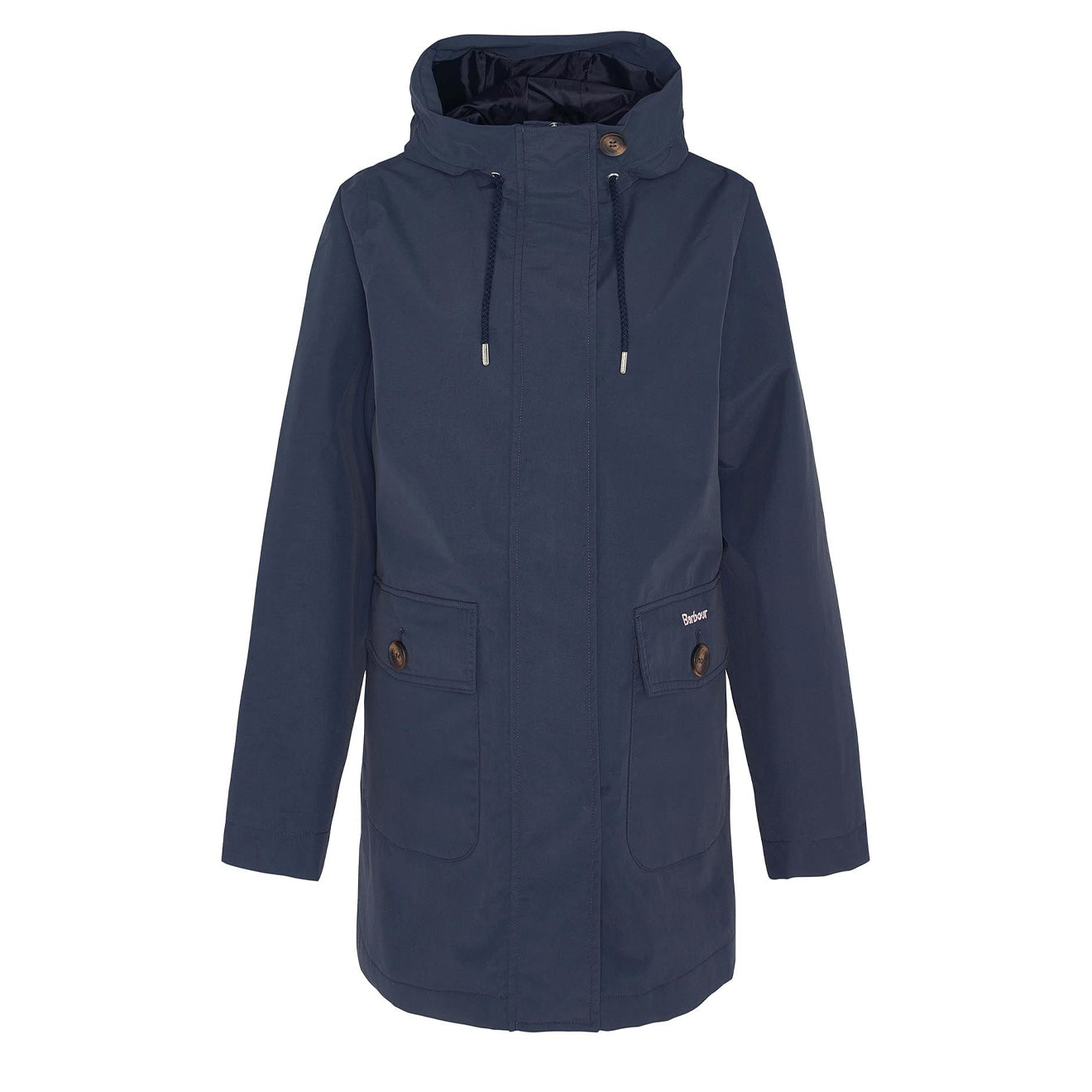 Barbour Womens Lansdowne Waterproof Jacket Dark Navy - The Sporting Lodge