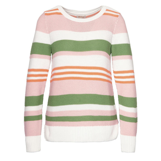 Barbour Womens Littlehampton Knitted Sweater Multi Stripe - The Sporting Lodge