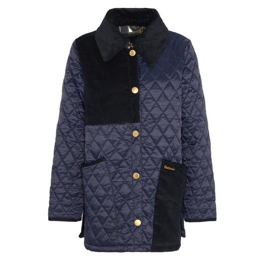 Barbour Womens Reeth Quilt Navy / Classic - The Sporting Lodge