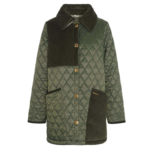 Barbour Womens Reeth Quilt Olive / Ancient - The Sporting Lodge